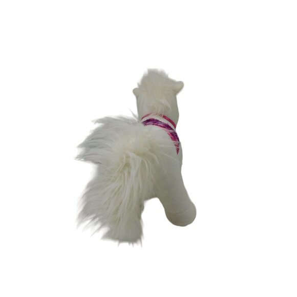 Pucci Pups White Pony /Horse Plush 10" Stuffed Animal - Picture 5 of 7